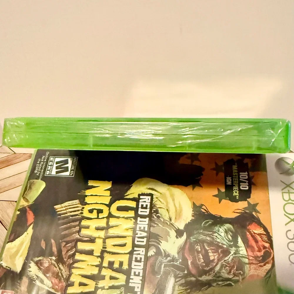 Red Dead Redemption 2010 First Print & Undead Nightmare Xbox 360 Sealed Rockstar
